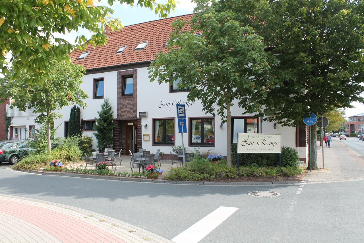 Hotel Central Zur Rampe Wildeshausen Exteriör bild